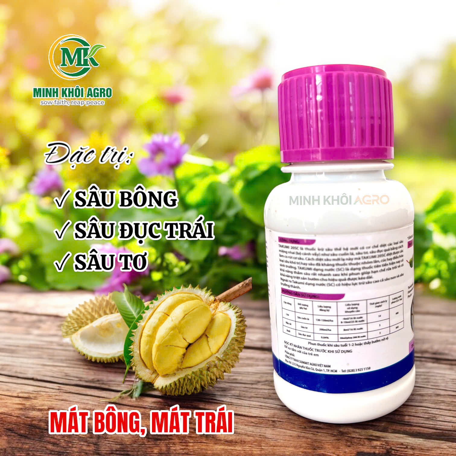 Thuốc trừ sâu Takumi 20SC - Chai 50ml
